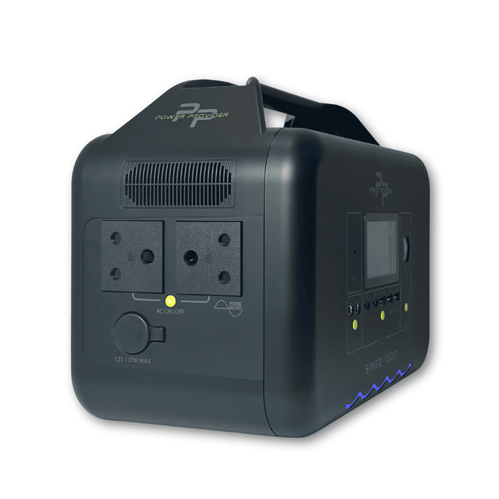 Singo 1000 Portable UPS Power station with South African Plugs