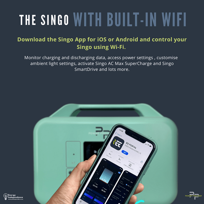 WiFi and App for your Singo Portable Power Station