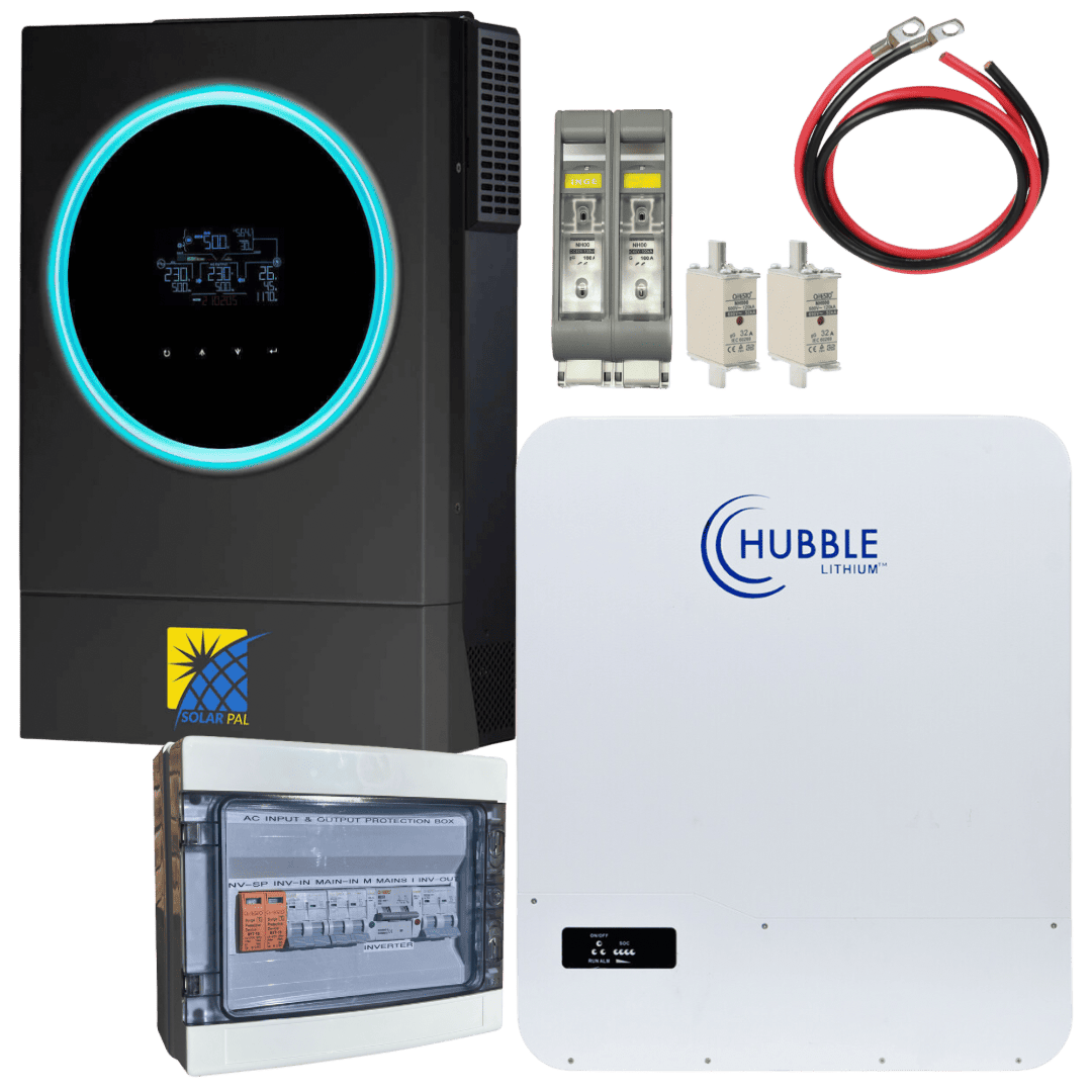 5.6kVa Inverter and Hubble AM-5 Back Up Power Kit
