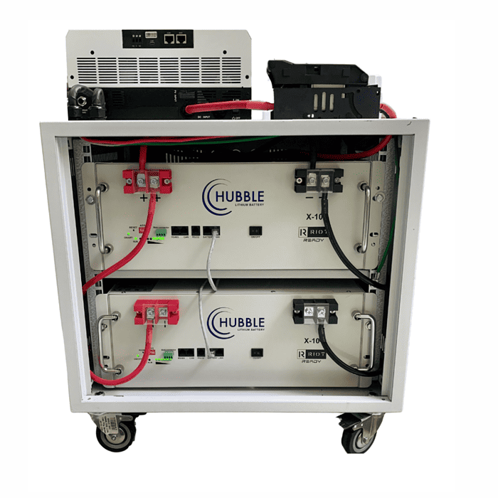 Compact Power Station with 11kWh Lithium Battery