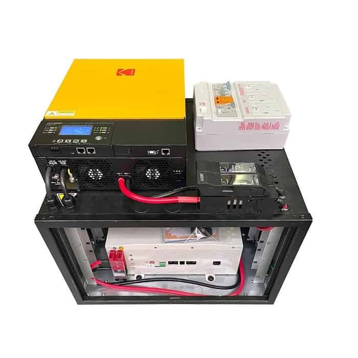 3kva 2.75kwh Lithium Compact Power Station with KODAK 3kW Inverter and Hubble AM-4 Battery