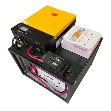3kva 2.75kwh Lithium Compact Power Station with KODAK 3kW Inverter and Hubble AM-4 Battery