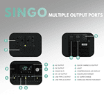 Singo 1000 Portable Power Station UPS - 2000W BOOST