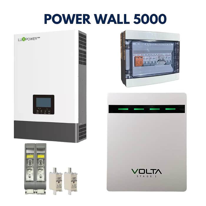 Luxpower SNA 5000 and Volta Stage 1 Power Wall_