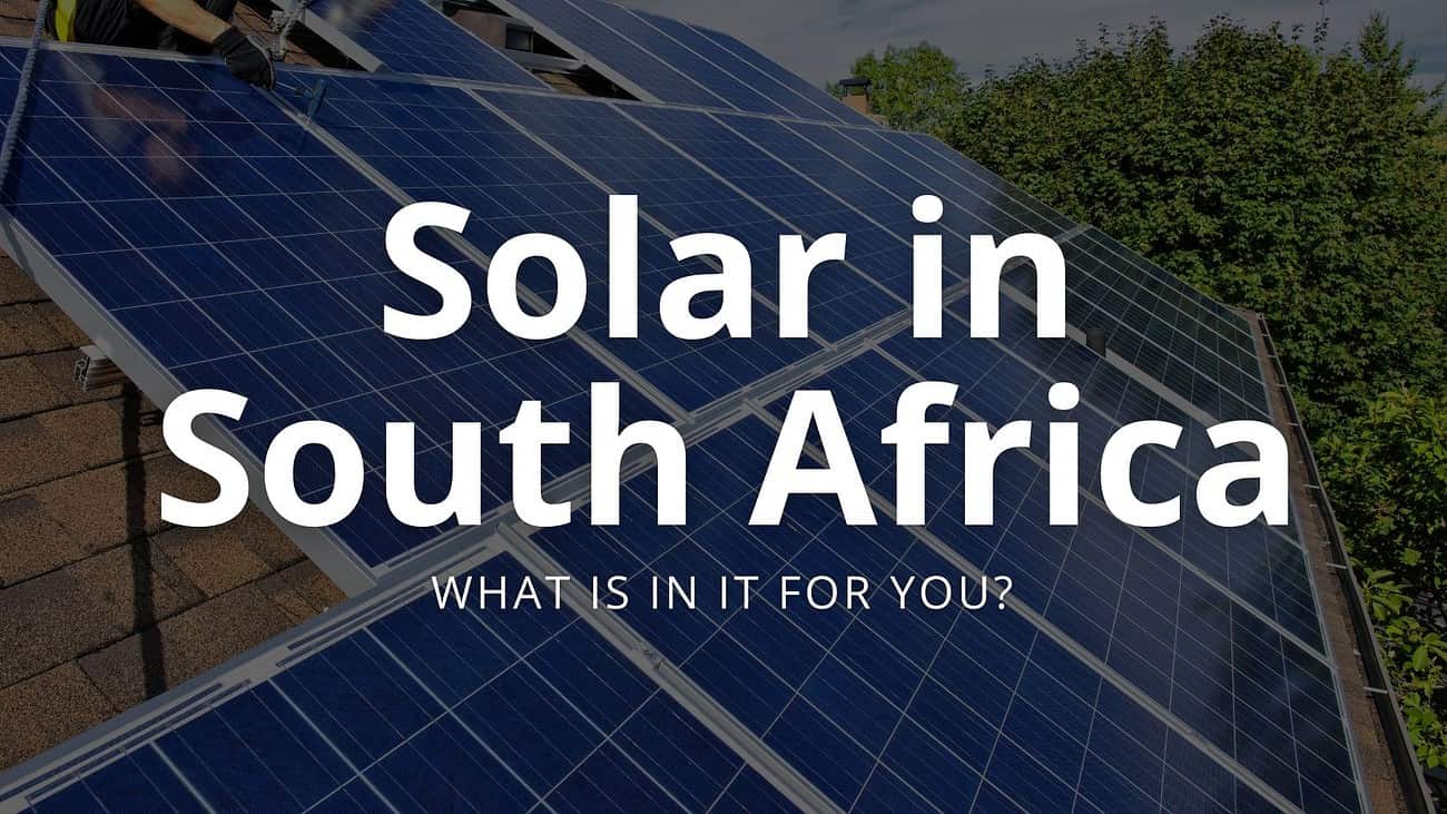 Benefits of Solar in South Africa