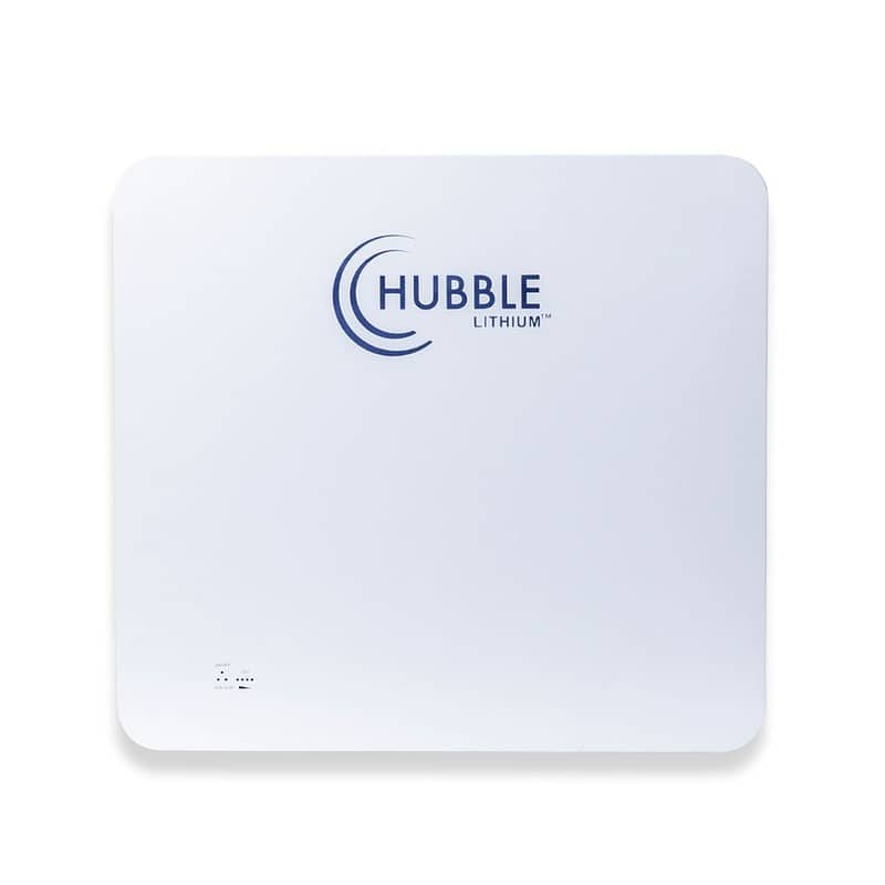 Hubble Lithium AM-10 LiFePO4 Battery front view