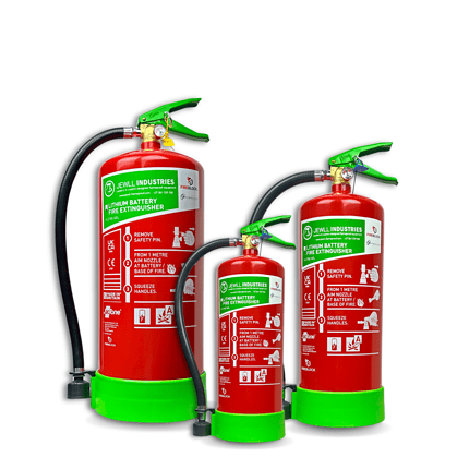Fidelity Fireblock Lithium Battery Fire Extinguisher
