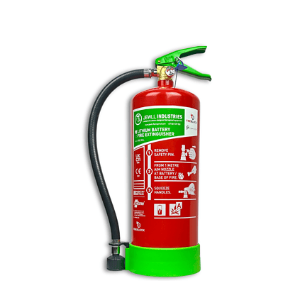 Fidelity Fireblock Lithium Fire Extinguisher - 6 Litre