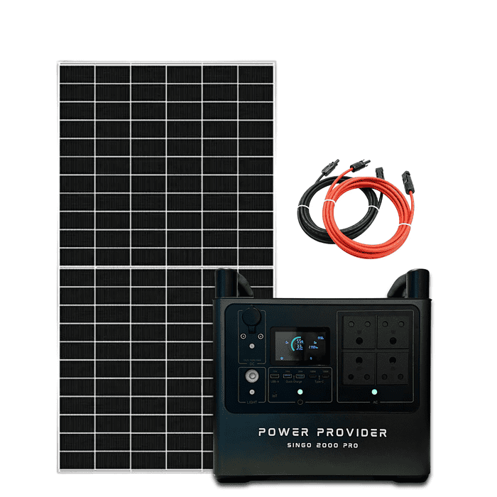 Singo 2000 Pro complete solar kit