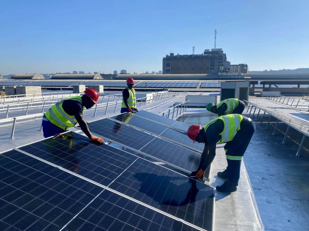Durban PRASA 1000kWP Solar Installation