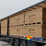 Risen 590W Bi-facial Tier 1 Solar Panel Pallets