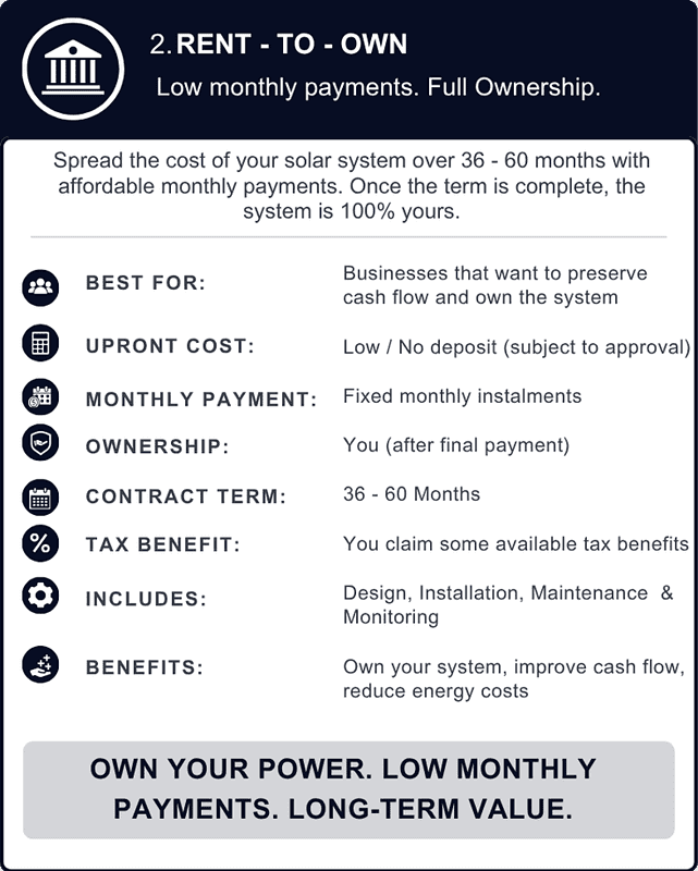 Energy Independecnce www.powerprovider.co .za 33