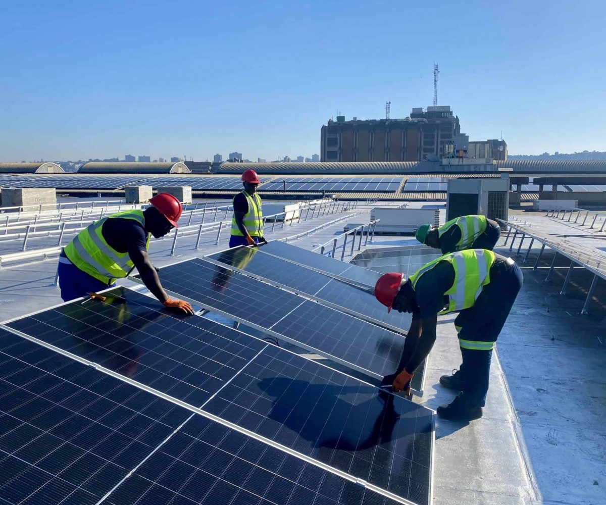 Durban PRASA 1000kWP Solar Installation