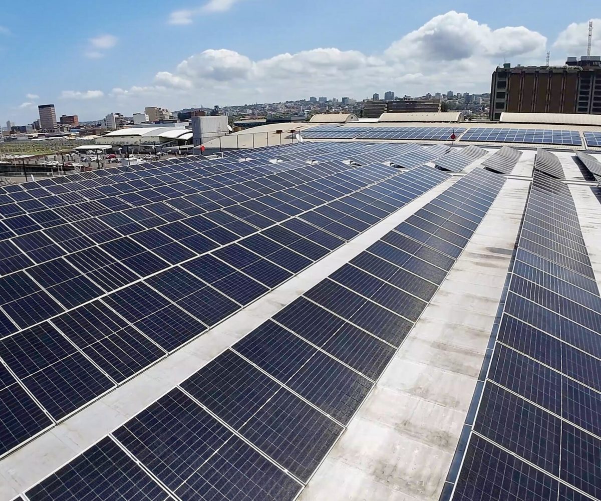 1mW Solar Rooftop Installation Durban
